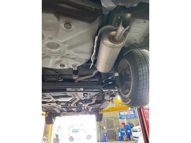 トヨタ　プリウスα 持ち込み　マフラー交換　名古屋市中川区