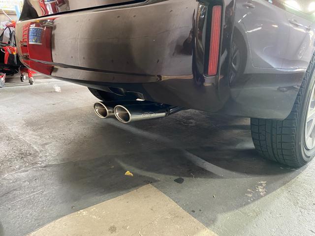 トヨタ　プリウスα 持ち込み　マフラー交換　名古屋市中川区