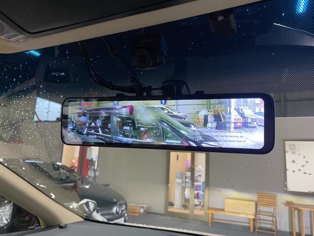 トヨタ　ヴェルファイア　持ち込み　デジタルインナーミラー取り付け　名古屋市中川区　名古屋市中村区