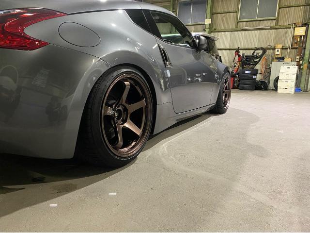 日産、フェアレディZ、Z34 ホイール交換 名古屋市中川区 名古屋市港
