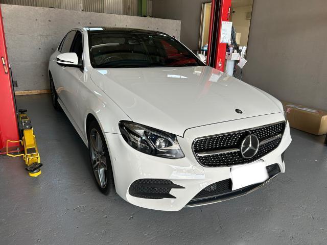 メルセデスベンツ　Eクラス　持ち込み　ダイヤモンドグリル　取り付け　名古屋市中川区　弥富市　津島市