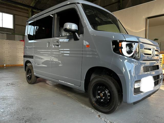 ホンダ　N-VAN 持ち込み　リフトアップサス　取り付け　名古屋市中川区　名古屋市南区　名古屋市緑区