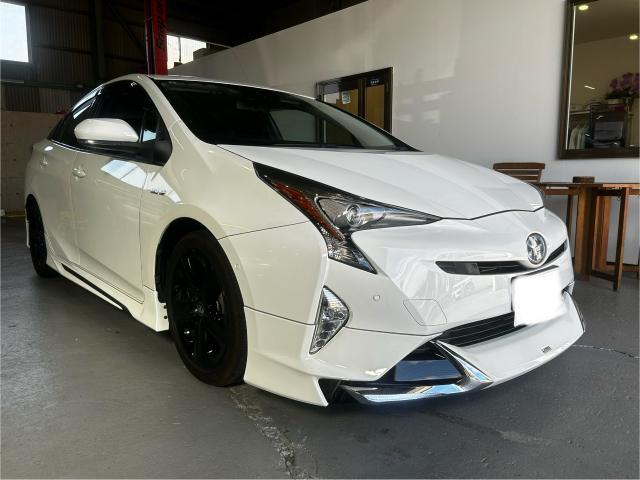 プリウス　モデリスタ　エアロ　取り付け　名古屋市中川区　名古屋市中村区　海部郡大治町