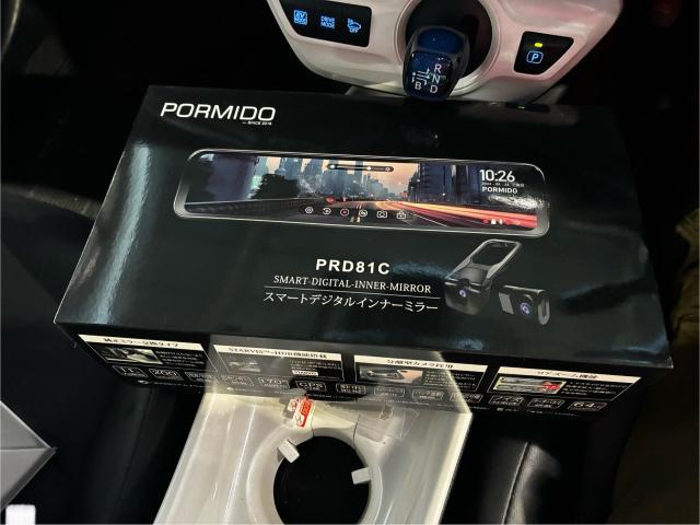 トヨタ プリウス PORMIDO デジタルインナーミラー 取り付け トヨタ プリウス PORMIDO デジタルインナーミラー 取り付け