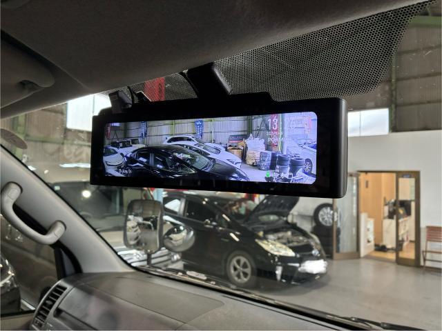 トヨタ　ハイエースワゴン　デジタルミラー　取り付け　名古屋市中川区　西区　北区