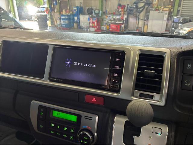 トヨタ ハイエースワゴン ナビ、ドラレコ 取り付け 名古屋市中川区 清須市 北名古屋市