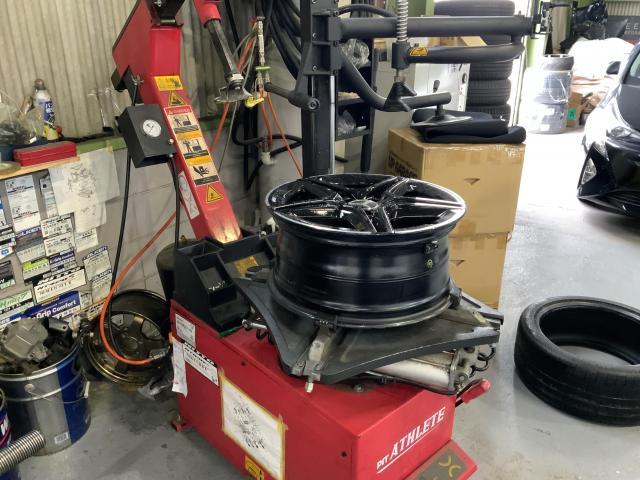 メルセデスＡＭＧ　ＣＬＡクラス　ホイール・タイヤ交換　名古屋市中川区　名古屋市港区　安城市