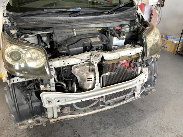 ダイハツ　L175S  ムーヴ　車検　ラジエーター交換　オイル交換　名古屋市中川区　名古屋市天白区　