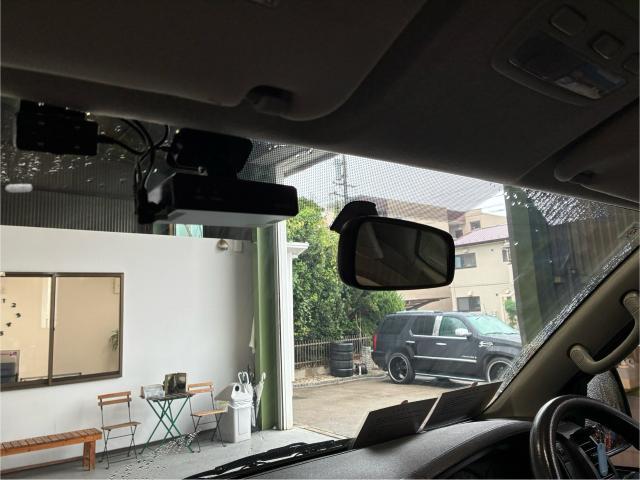 トヨタ　ハイエースバン　PORMIDO デジタルミラー　取り付け　名古屋市中川区　西区　北区