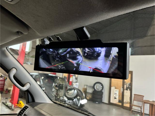 トヨタ　ハイエースバン　PORMIDO デジタルミラー　取り付け　名古屋市中川区　西区　北区