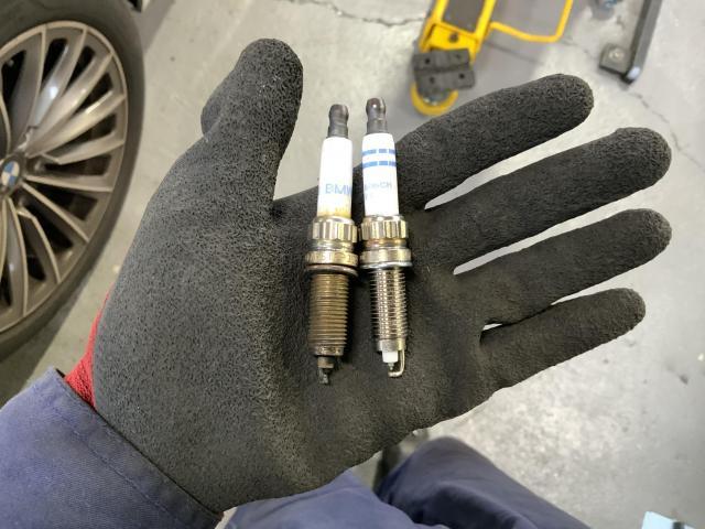ＢＭＷ　F04 ７シリーズ　スパークプラグ交換　名古屋市中川区　名古屋市西区　豊明市