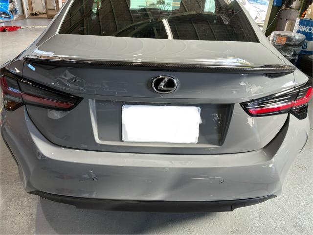 レクサス　ＲＣ Ｆ　持ち込み　ダウンサス　リアスポイラー   取り付け　名古屋市中川区　天白区　昭和区