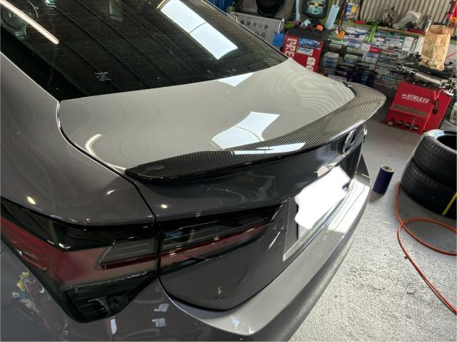 レクサス　ＲＣ Ｆ　持ち込み　ダウンサス　リアスポイラー   取り付け　名古屋市中川区　天白区　昭和区