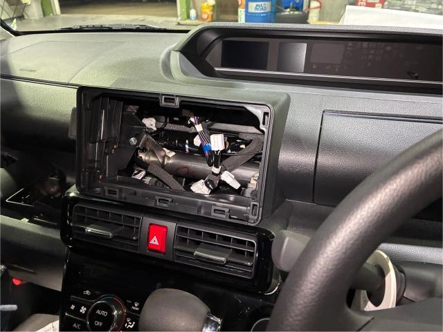 ダイハツ　タント　PORMIDO Androidディスプレイオーディオ　デジタルミラー　取り付け　名古屋市中川区　守山区　名東区