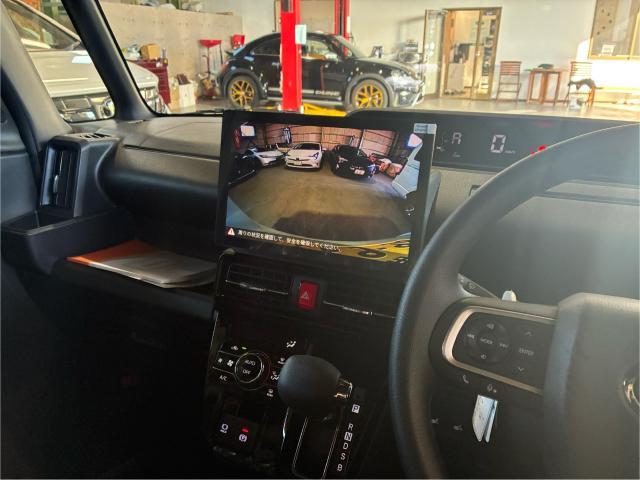 ダイハツ　タント　PORMIDO Androidディスプレイオーディオ　デジタルミラー　取り付け　名古屋市中川区　守山区　名東区