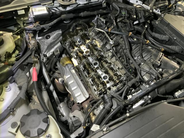 ＢＭＷ　３シリーズ　タペットカバーパッキン交換　名古屋市中川区　名古屋市緑区　豊田市