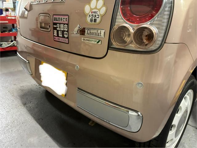 スズキ　アルトラパン　持ち込み　コーナーセンサー　取り付け　名古屋市中川区　清須市　北名古屋市