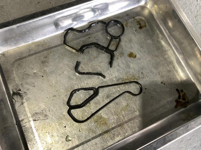 ＢＭＷ　F04 ７シリーズ　オイルフィルターハウジングガスケット交換　名古屋市中川区　名古屋市名東区　津島市