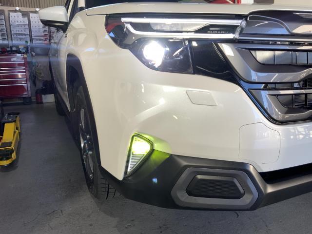 スバル　フォレスター　フォグランプ交換　名古屋市中川区　名古屋市緑区　日進市