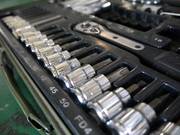 整備工具にも拘っています！