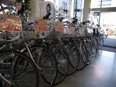 自転車販売も多数行っております♪