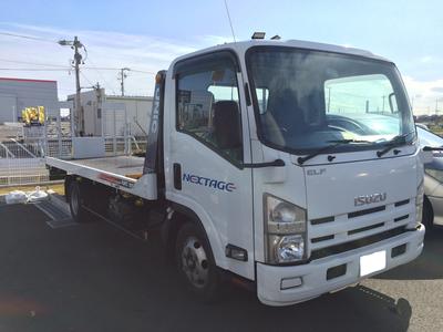 もしもの時も安心できる！積載車も完備！