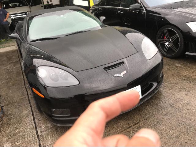 コルベットZ06 クィックシフター取り付け