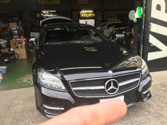 MBZ CLS350 バックランプＬＥＤ交換施工