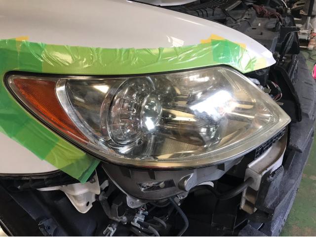 レクサスLS460 ヘッドライトコーティング(ドリームコート)施行 レクサスLS460 ヘッドライトコーティング(ドリームコート)施行