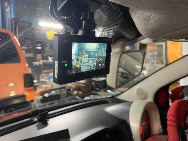 新車フィアット500 純正モニターバックカメラ映像インストール 