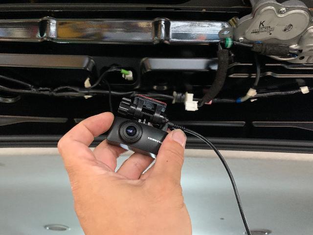 トヨタ 5型ハイエースワイド コムテックドライブレコーダー「ZDR026