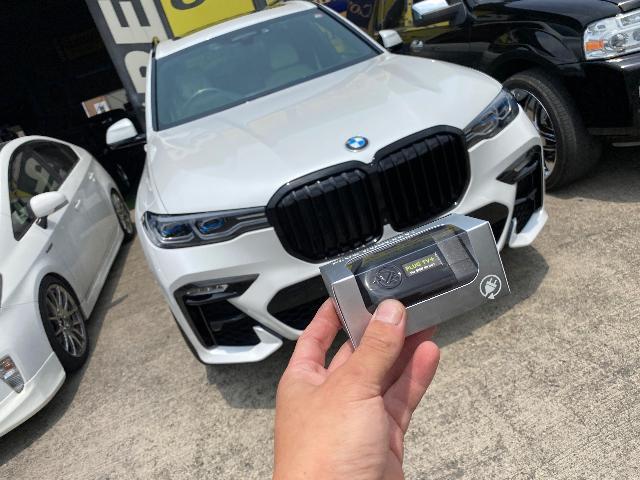 BMW X7 TVキャンセラー施工（OBDタイプ）一式