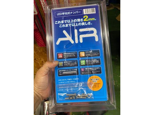 MBZ　W218型　CLS350　LED字光ナンバー基台取り付け一式