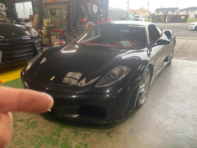 フェラーリf430 スピーカー不良の為blaml165cスピーカー取り付け カロッツエリアsf900 ユピテルレーザーレーダー取り付け 一式 グーネットピット