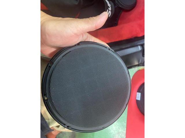 フェラーリF430　スピーカー不良の為BLAML165Cスピーカー取り付け　カロッツエリアSF900　ユピテルレーザーレーダー取り付け一式