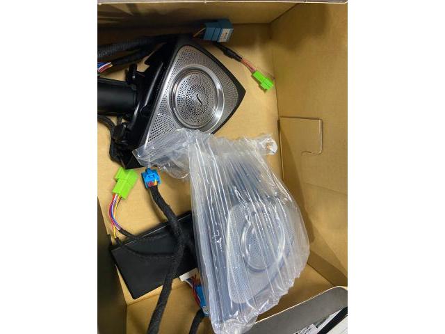 MBZ　w222 S550前期　アンビントエアコンルーバー＆3Dツィーター取り付け一式