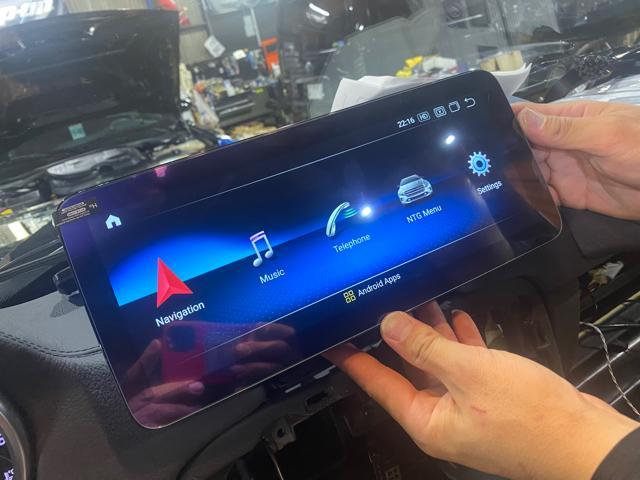 gクラス 用 アンドロイドモニター w463 AppleCarPlay TGOXAe9Ig9