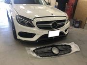 ひろし様 専用 W205 AMG C43 前期 純正ダイヤモンドグリル w205 前期 ダイアモンドグリル