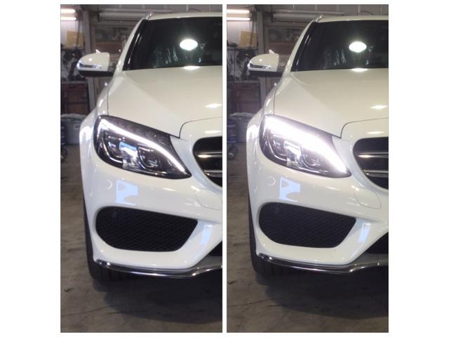 ベンツ W205 TVキャンセル 他コーディング施工