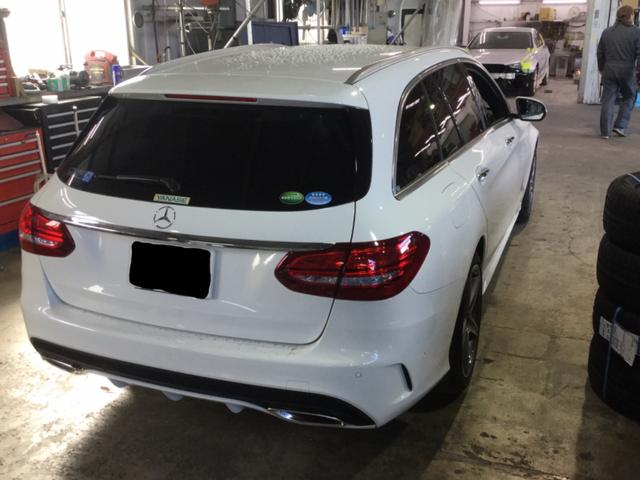 ベンツ W205 TVキャンセル 他コーディング施工