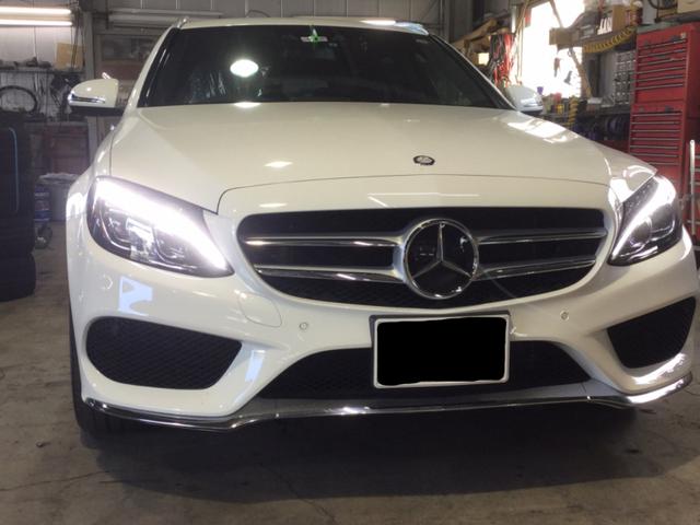 ベンツ W205 TVキャンセル 他コーディング施工