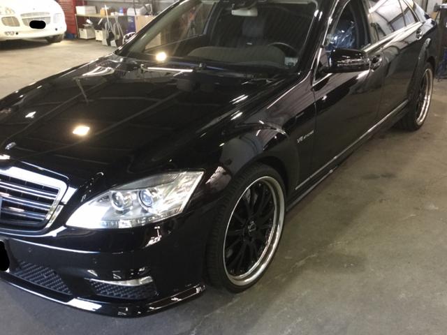 ベンツ W221 S63AMG各種コーディング施工 