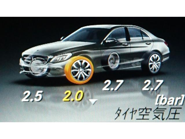 ベンツ　W205　TPMS（タイヤプレッシャーモニタリングシステム）ユニット取付