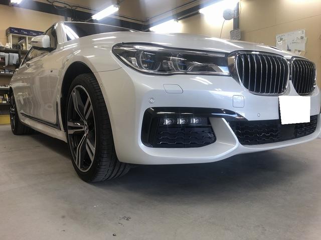 BMW 740i ルーフ　塗装