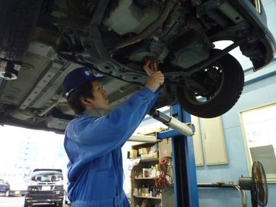 経験豊かなスタッフが責任持って整備します