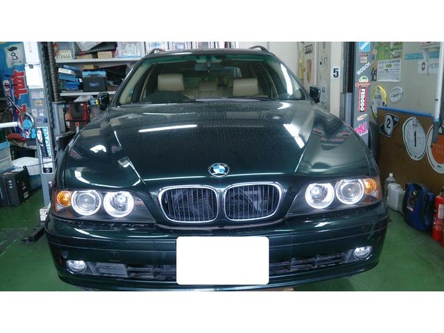 ＢＭＷ５２５iツーリング（Ｅ３９）　冷却水漏れ点検