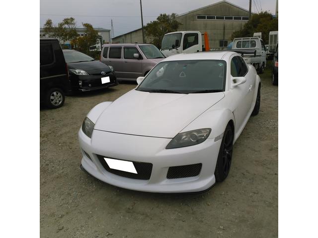 安城市在宅　 マツダ・ＲＸ－8　常連さんからのご依頼！持ち込みマフラー・工賃安い！