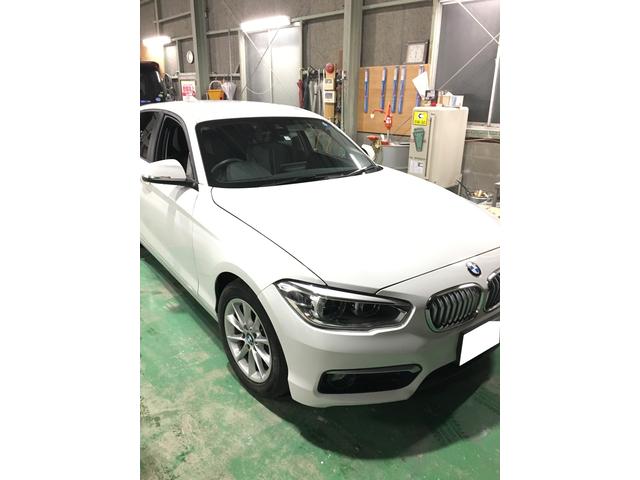 BMW・1シリーズ　安城市・刈谷市・知立市・豊田市・岡崎市　傷とへこみ・綺麗に修理・安い！