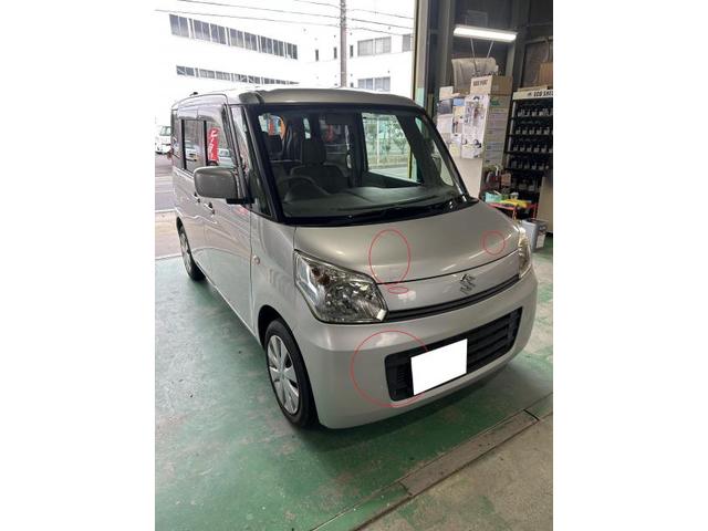 スズキ スペーシア 安城市・西尾市・岡崎市 キズ凹み・修理!安い!