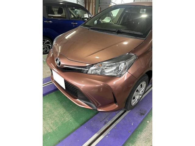 トヨタ　ヴィッツ　安城市・刈谷市・知立市・豊田市・岡崎市　キズ・ヘコミ修理　安い！